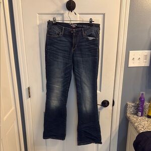 Denizen from Levi's Blue Boot Cut Jeans Classic Style